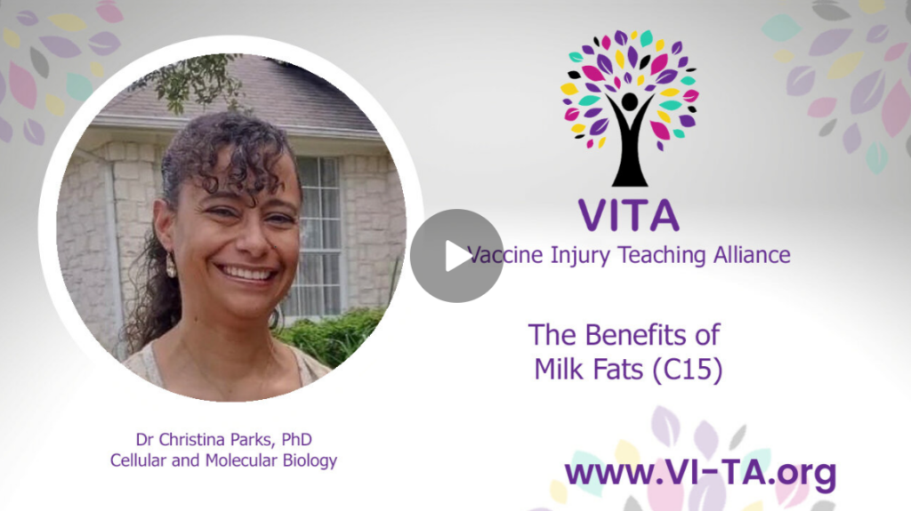 The Benefits of Milk Fats (C15)